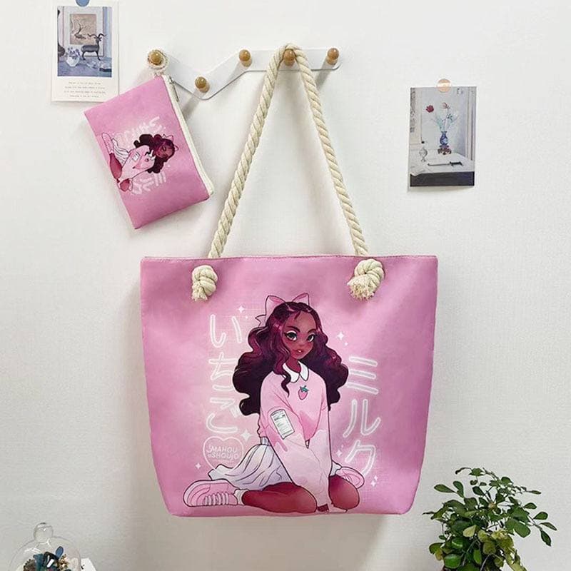 maxi tote bag(b)