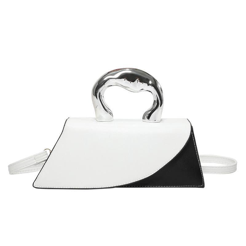 white/black bag