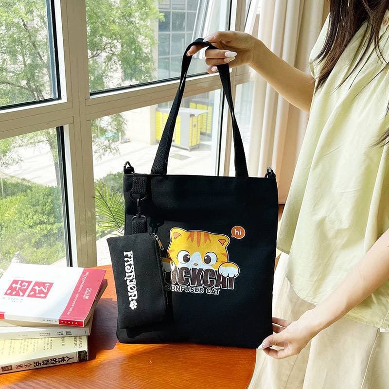 purseC black tote bag